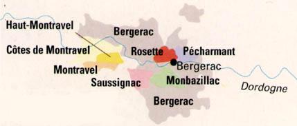 Wijngebieden Bergerac